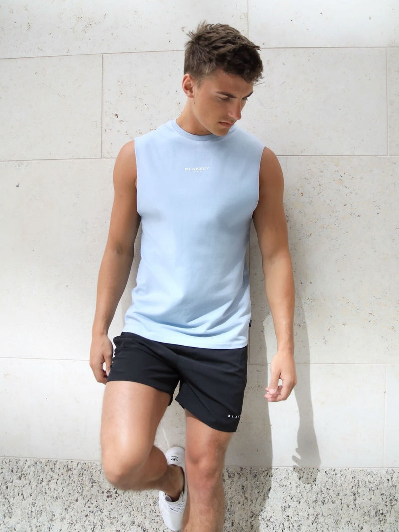 Universal Sleeveless T-Shirt - Ice Blue