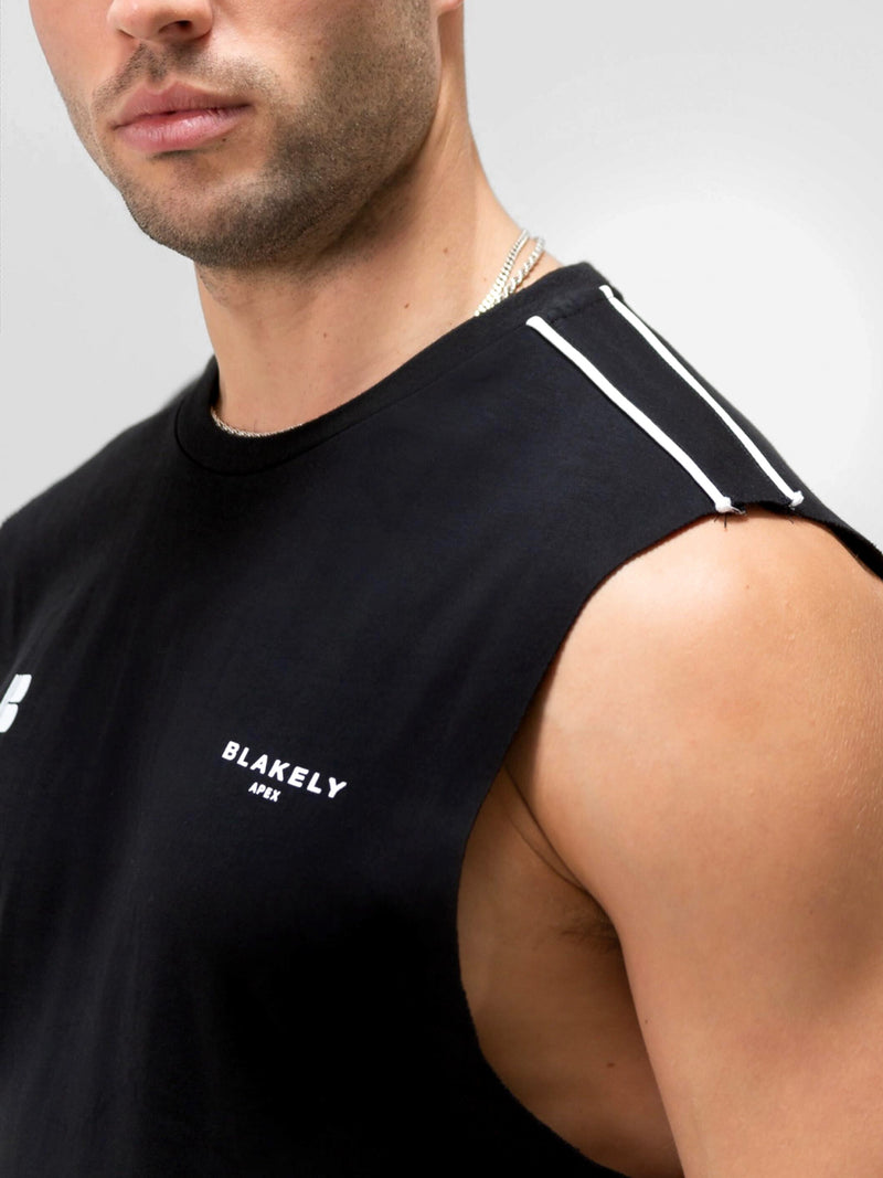 Apex Pro Sleeveless Vest - Black