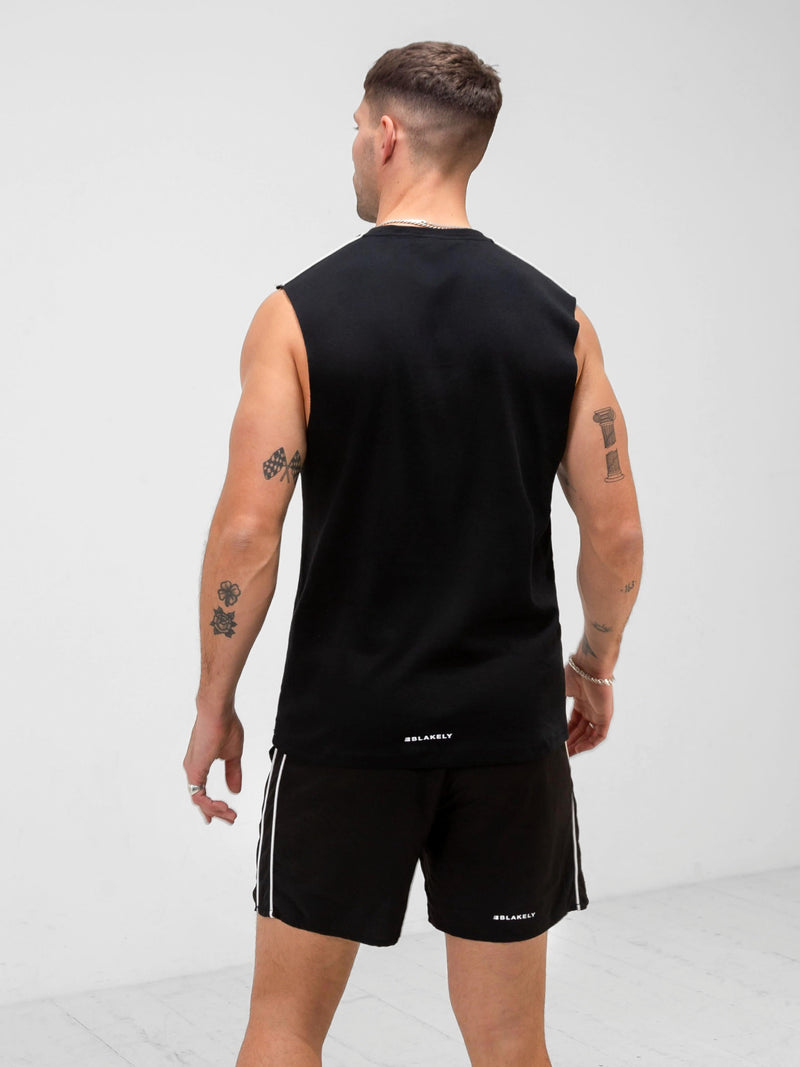 Apex Pro Sleeveless Vest - Black