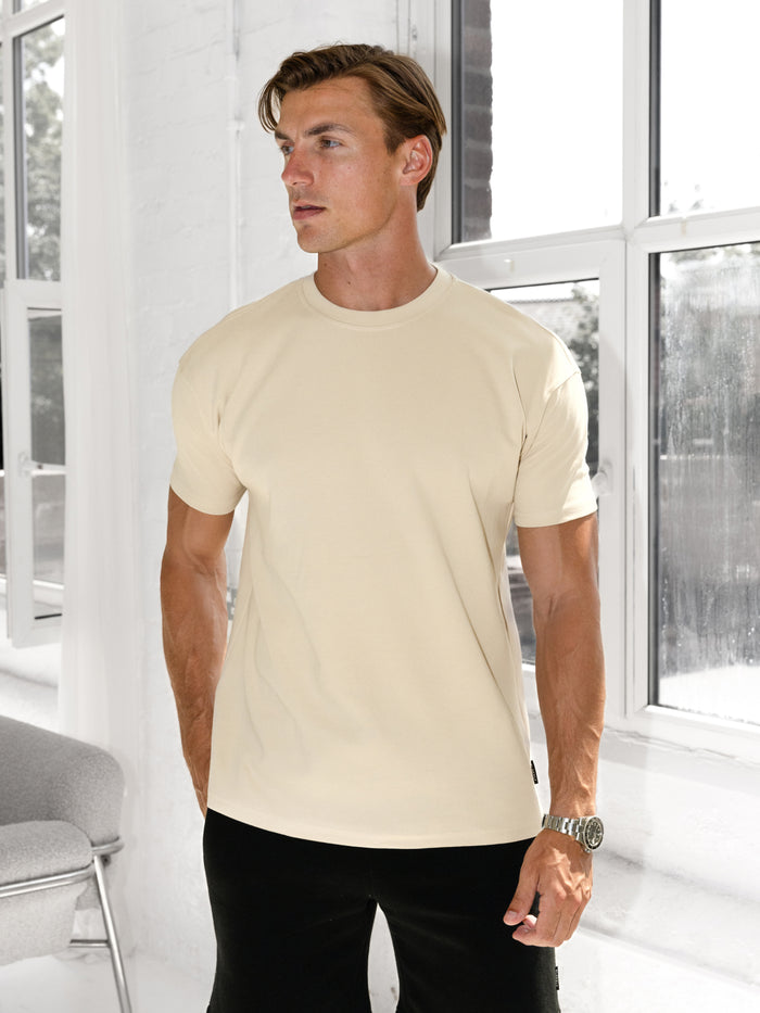 Blakely Basic Relaxed T-Shirt - Knochen