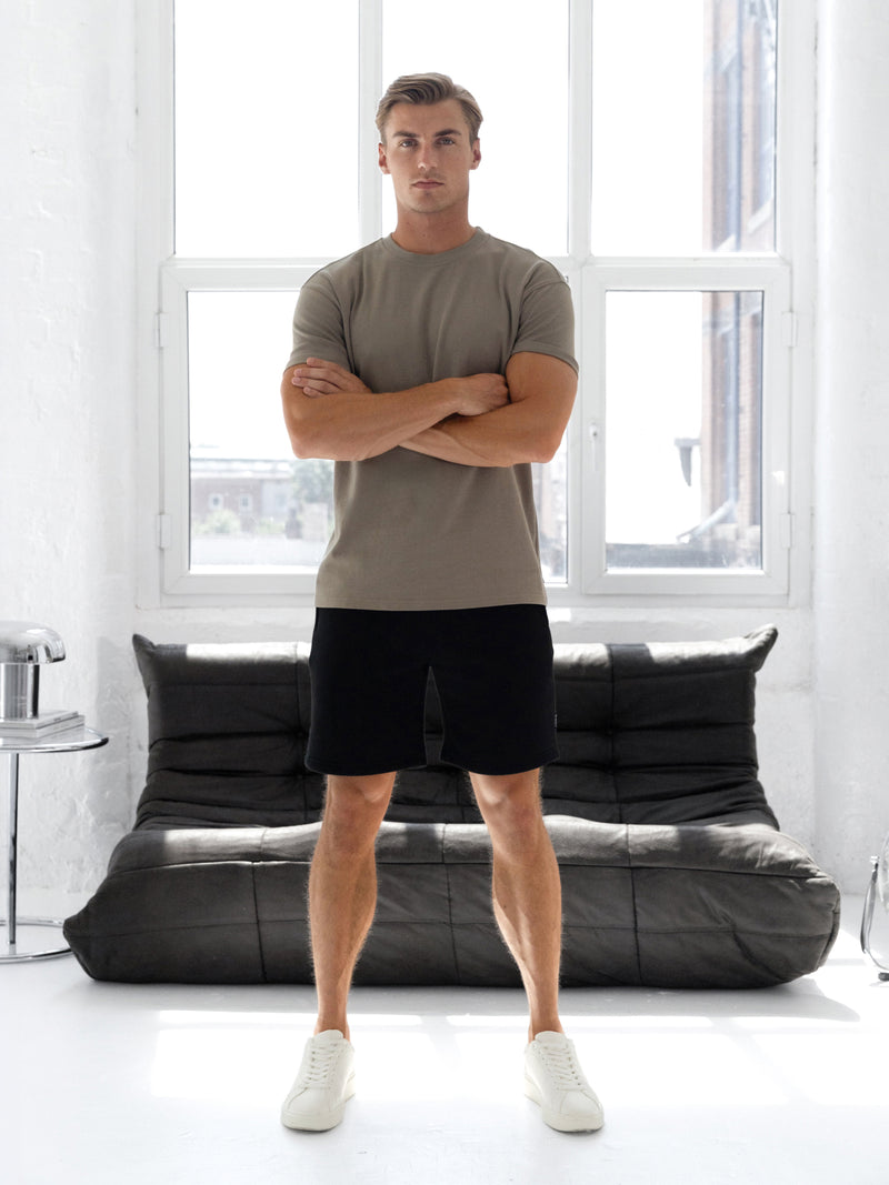 Blakely Basic Relaxed T-Shirt - Washed Khaki