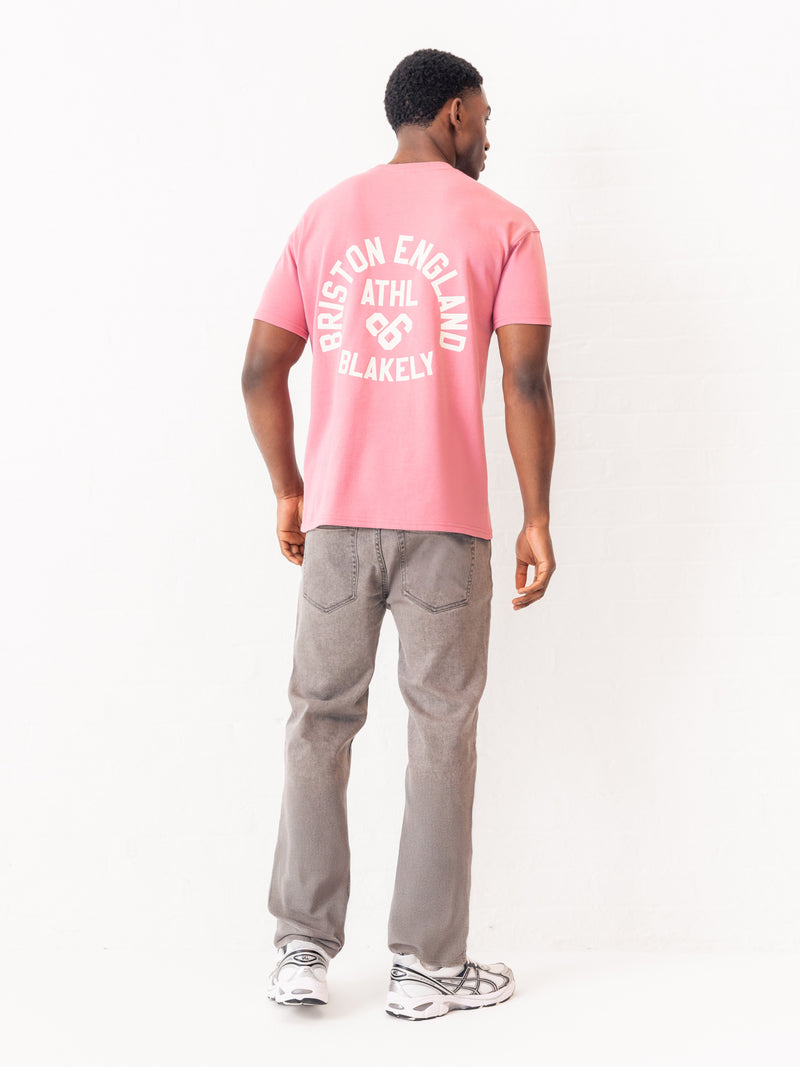 Briston Relaxed T-Shirt - Warm Pink