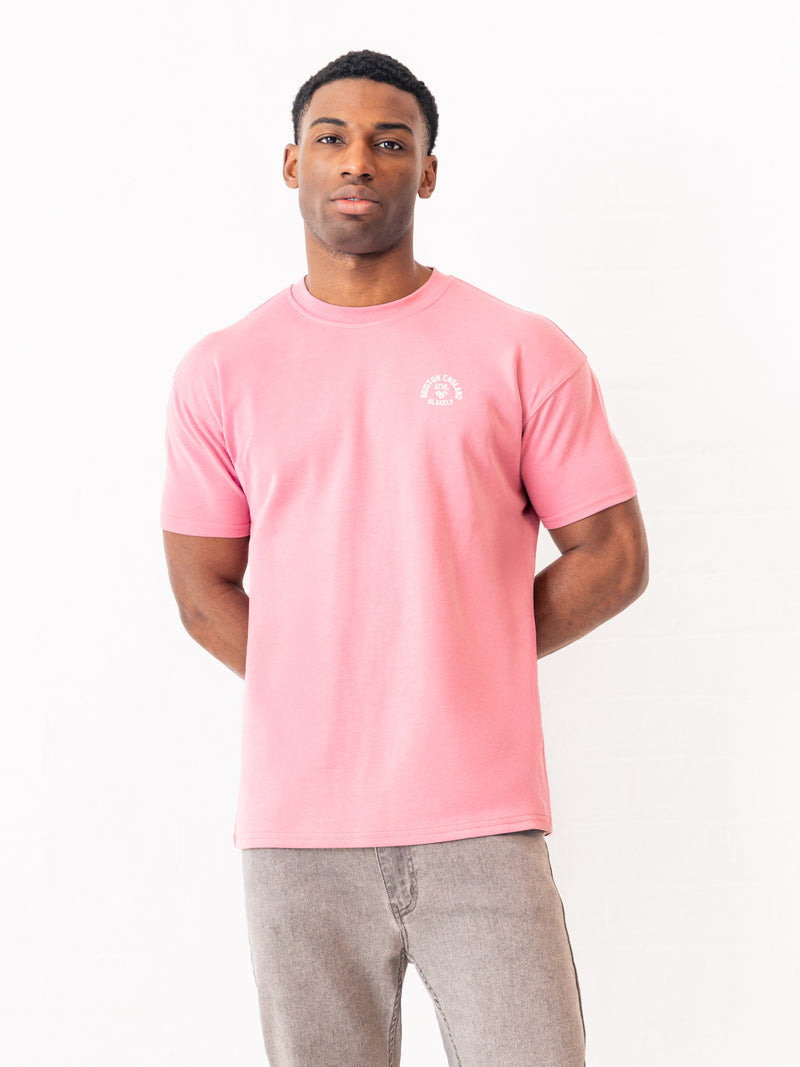 Briston Relaxed T-Shirt - Warm Pink
