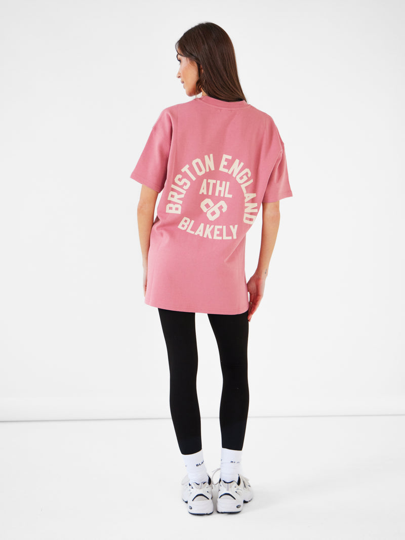 Briston Oversized T-Shirt - Warme Rose