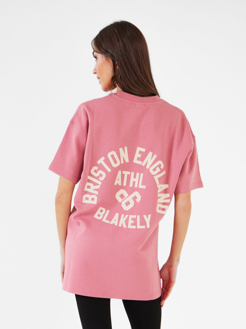 Briston Oversized T-Shirt - Warme Rose