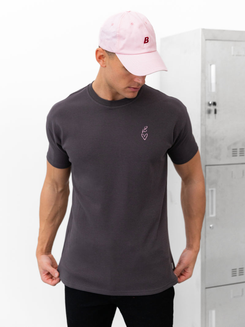 Amos Relaxed T-Shirt - Charcoal