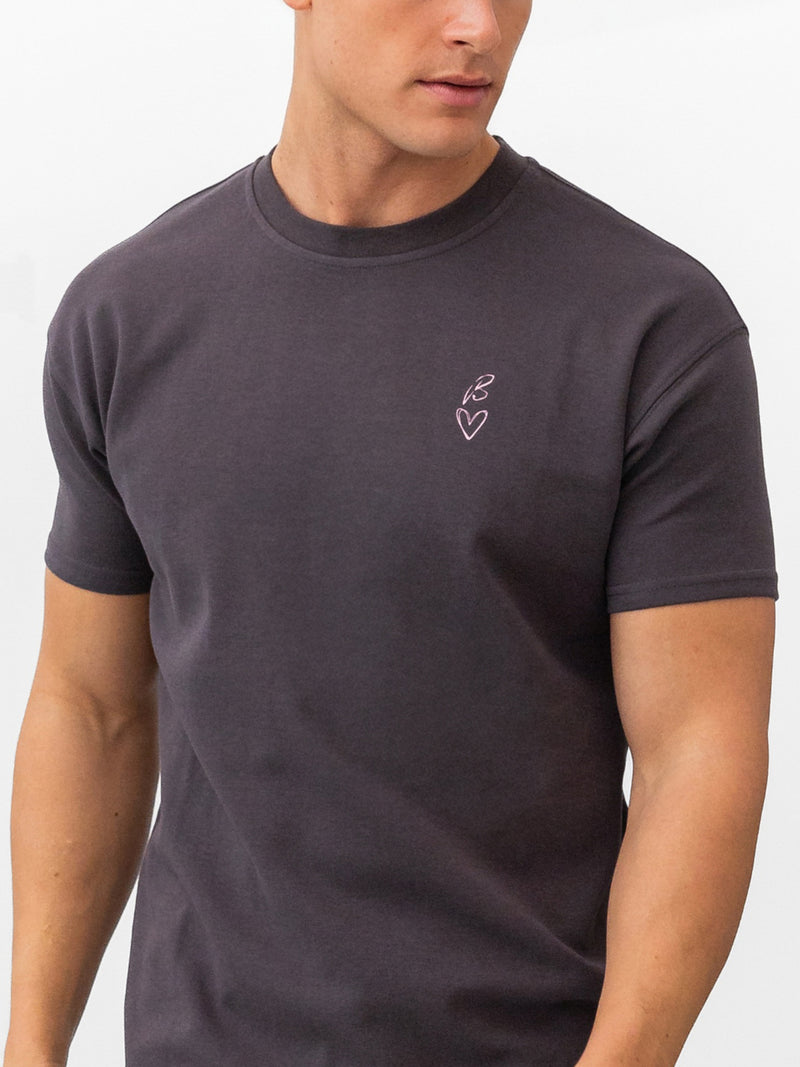 Amos Relaxed T-Shirt - Charcoal