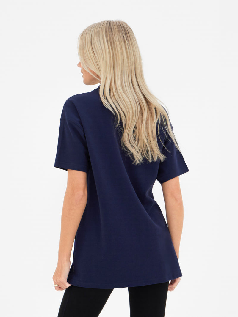 Mira Oversized T-Shirt - Dunkles Marineblau