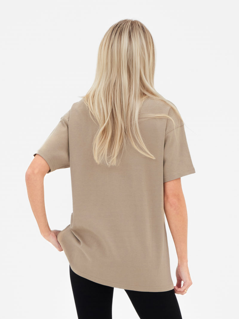 Mira Oversized T-Shirt - Bräunen