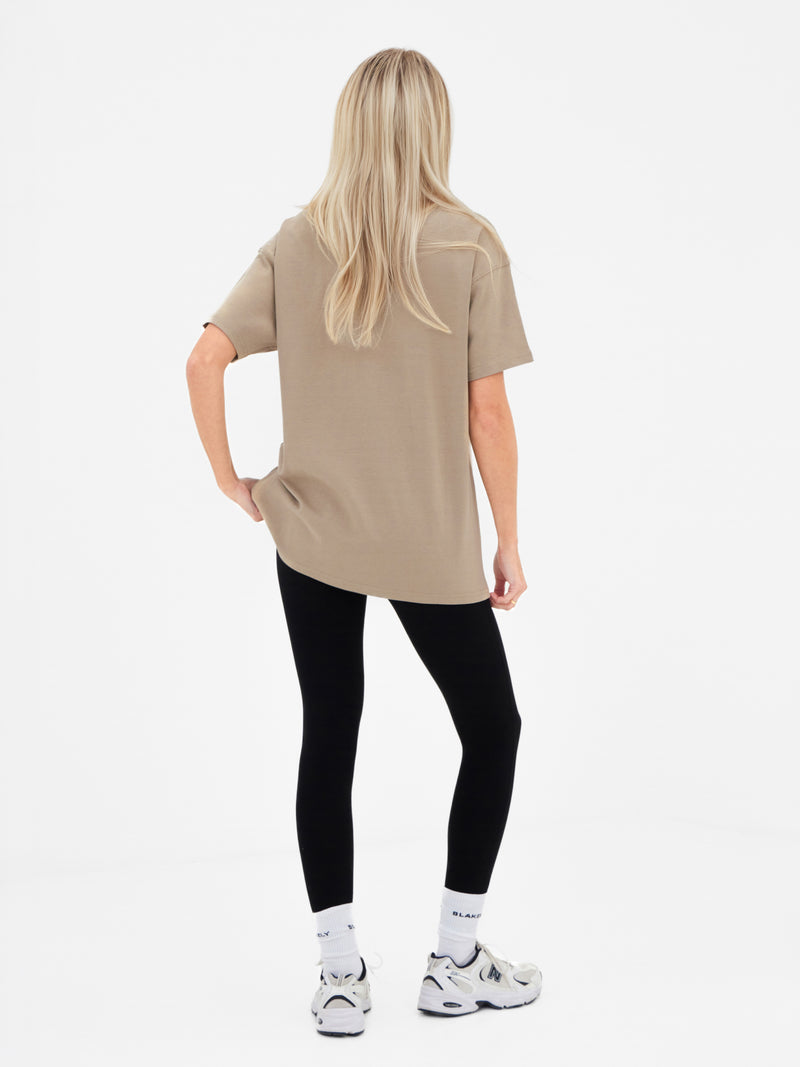 Mira Oversized T-Shirt - Bräunen