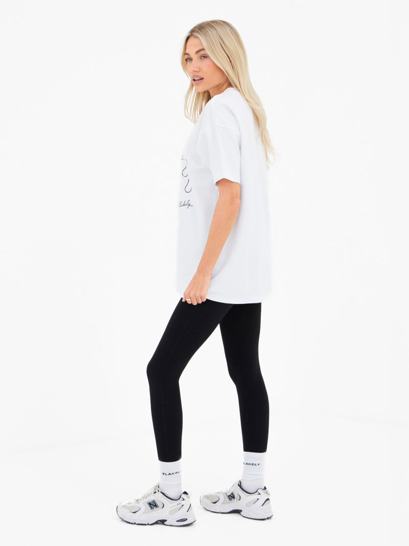 Mira Oversized T-Shirt - Weiß