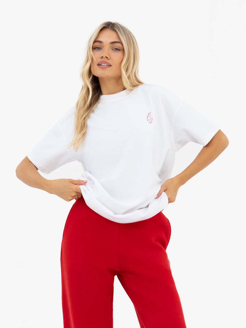 Esme Oversized T-Shirt - White