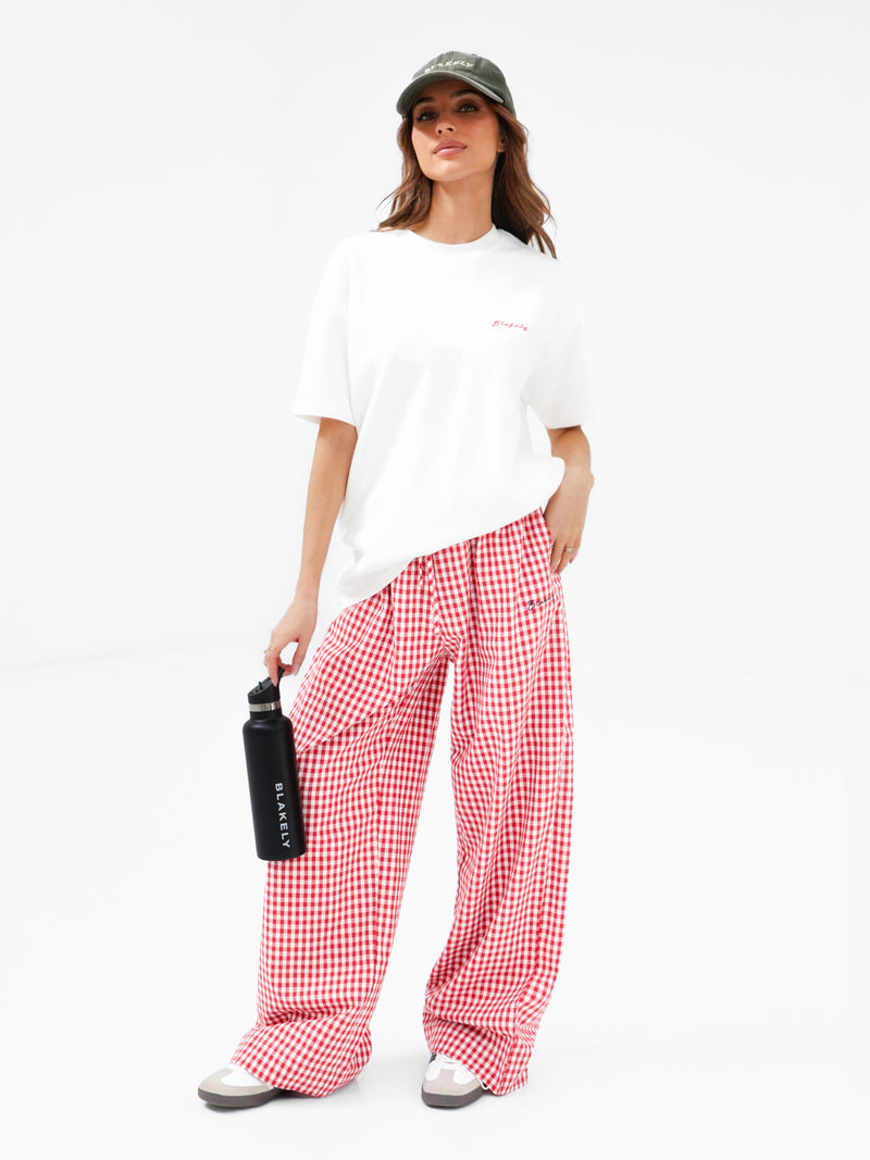 Olea Olive Oil Oversized T-Shirt - Wit