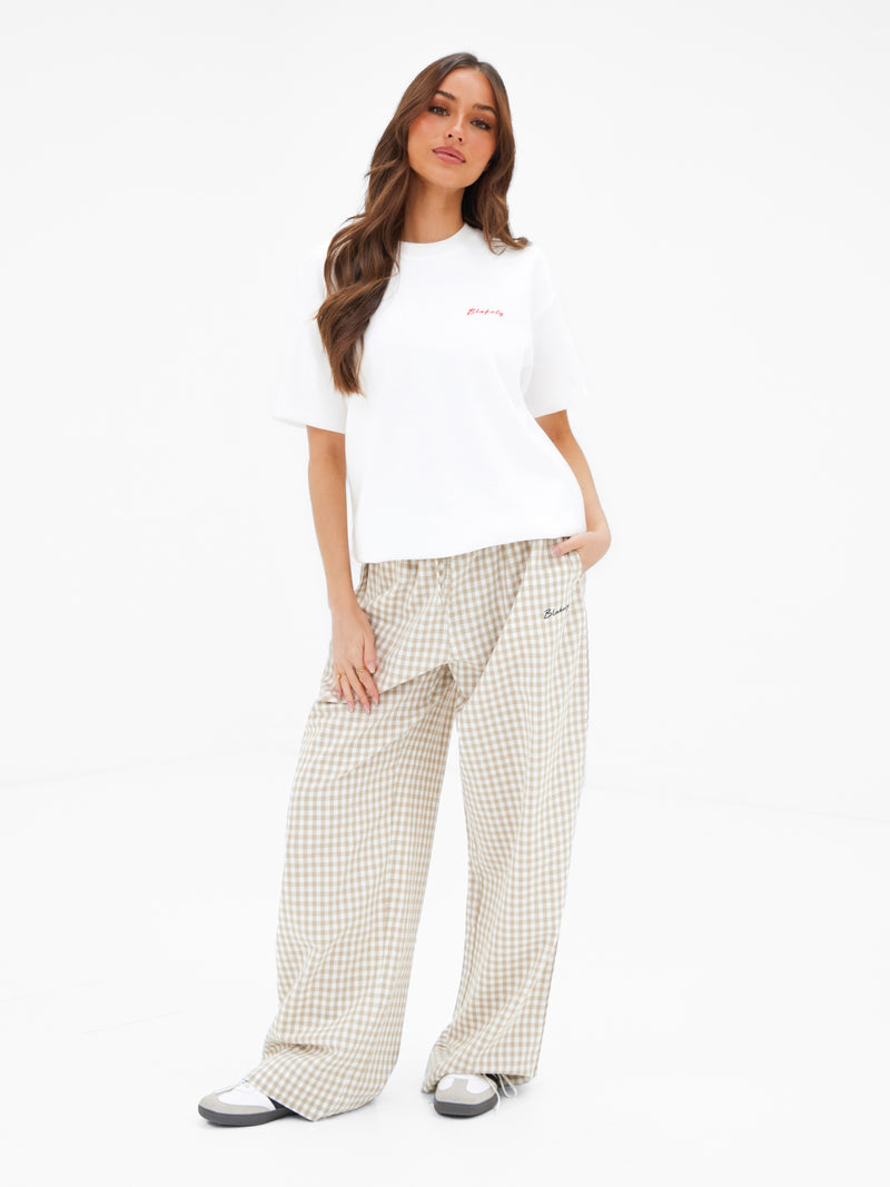 Ori Olive Oversized T-Shirt - Wit