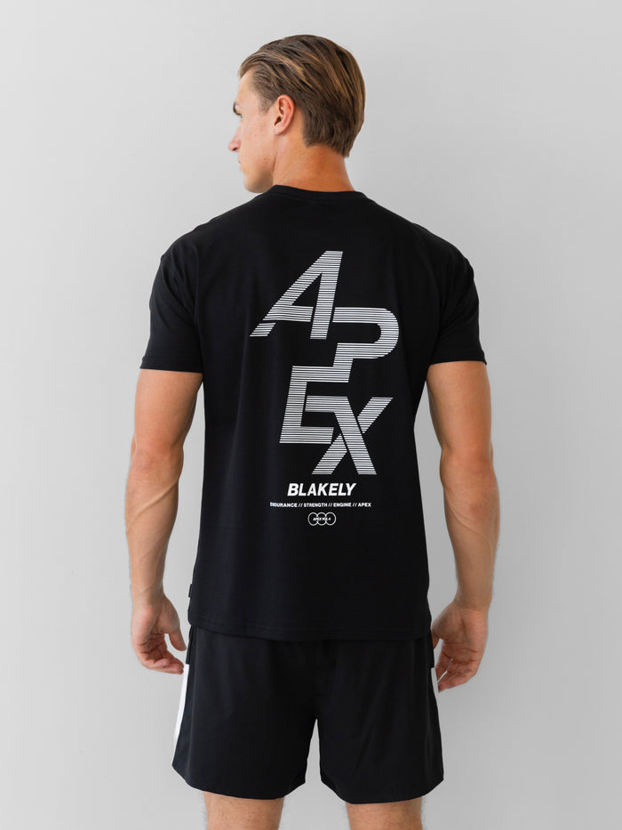 Apex Active T-Shirt - Black
