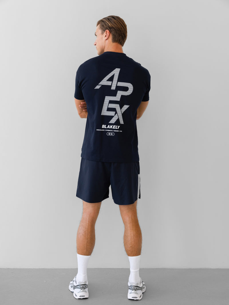 Apex Active T-Shirt - Bleu marine nuit