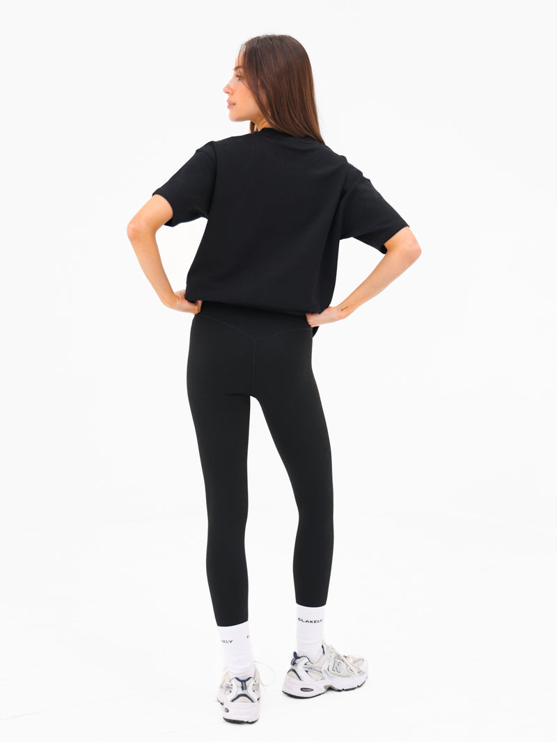 Olivia Oversized T-Shirt - Noire