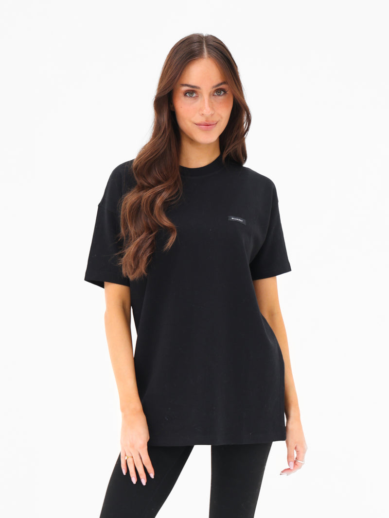 Olivia Oversized T-Shirt - Noire