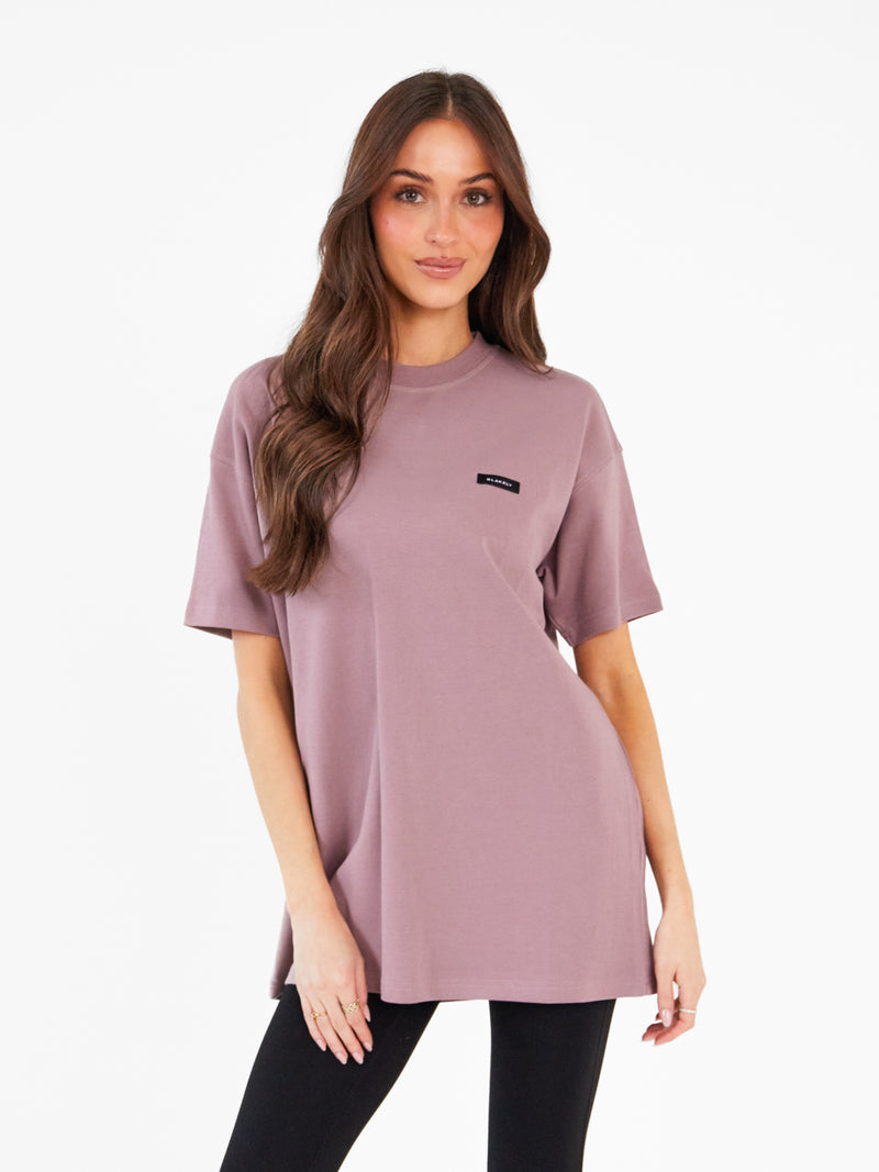Olivia Oversized T-Shirt - Staubiges Rosa