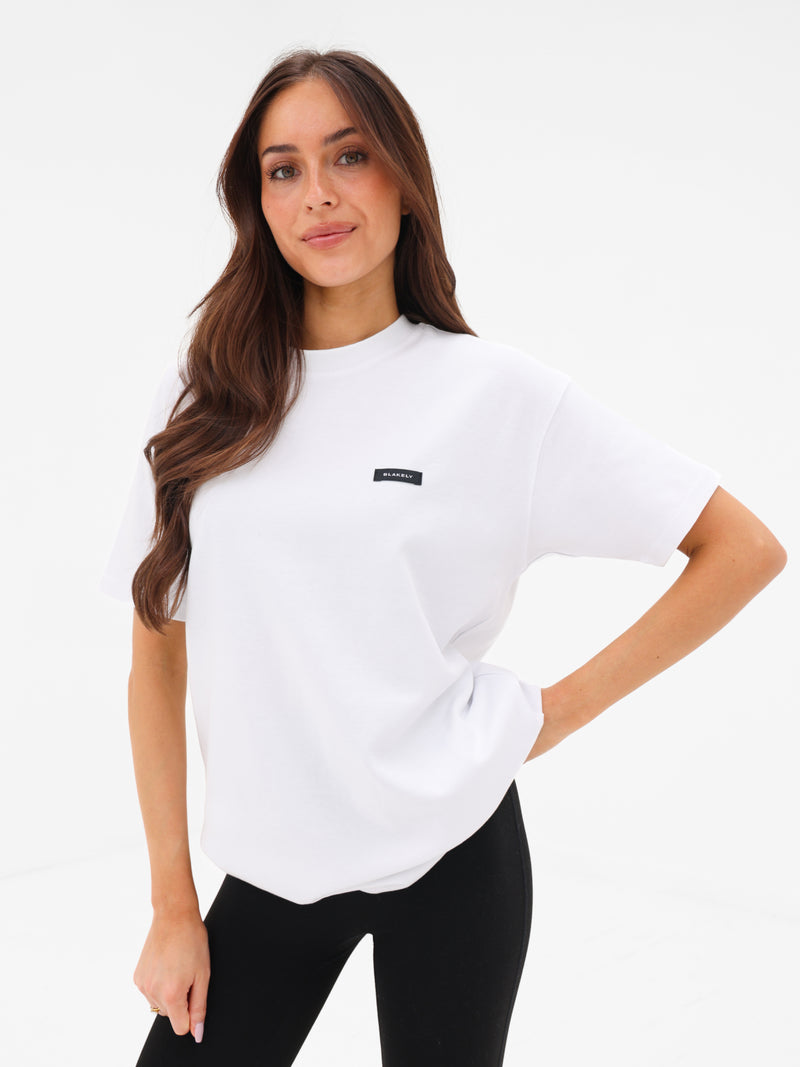 Olivia Oversized T-Shirt - Blanche
