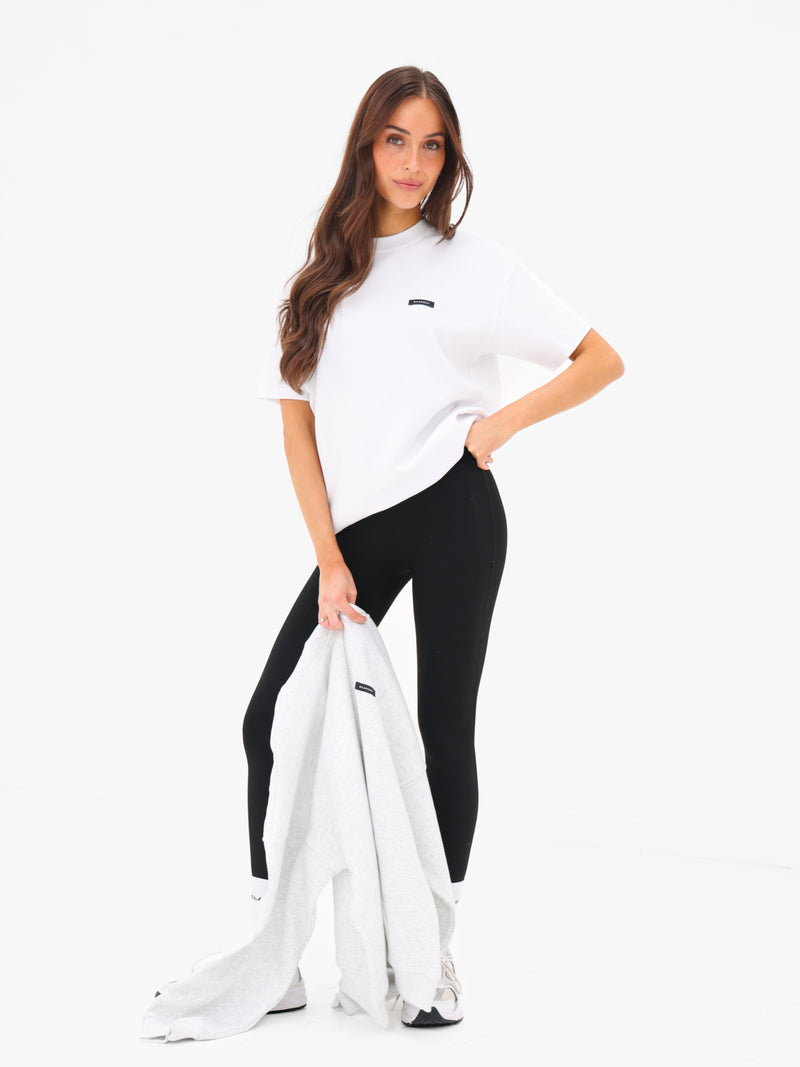 Olivia Oversized T-Shirt - Blanche