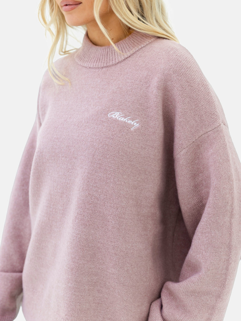 Oversized Knitted Jumper - Altrosa