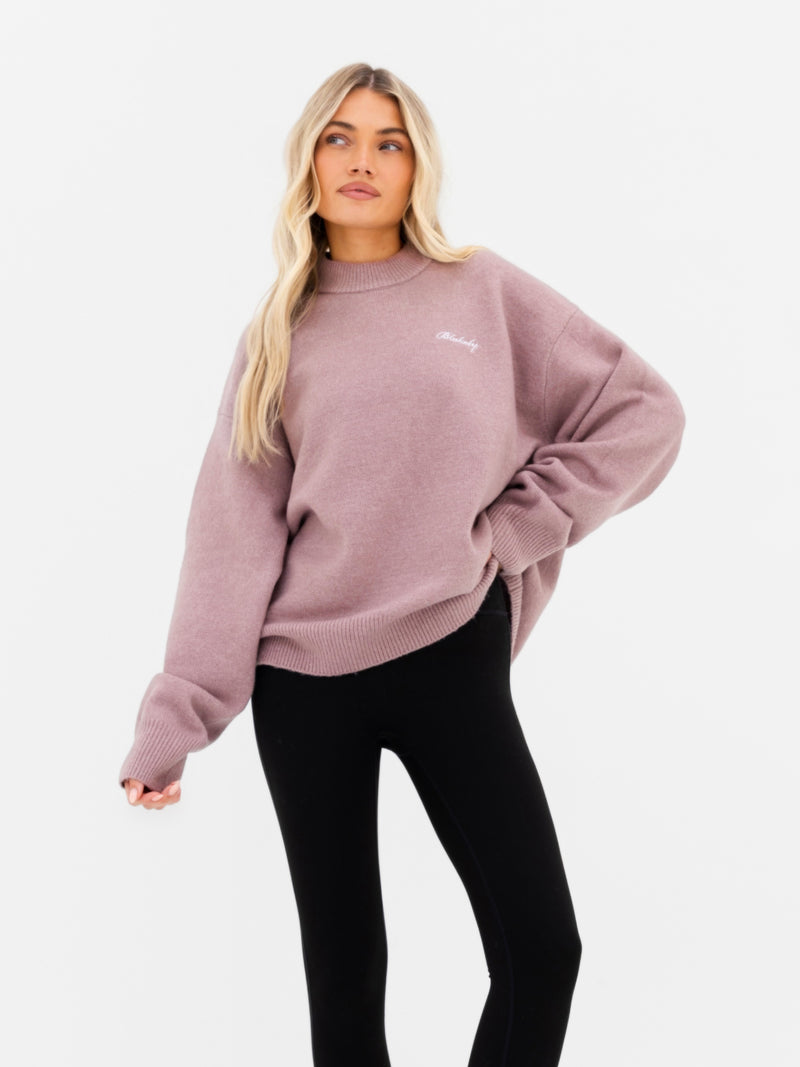 Oversized Knitted Jumper - Altrosa