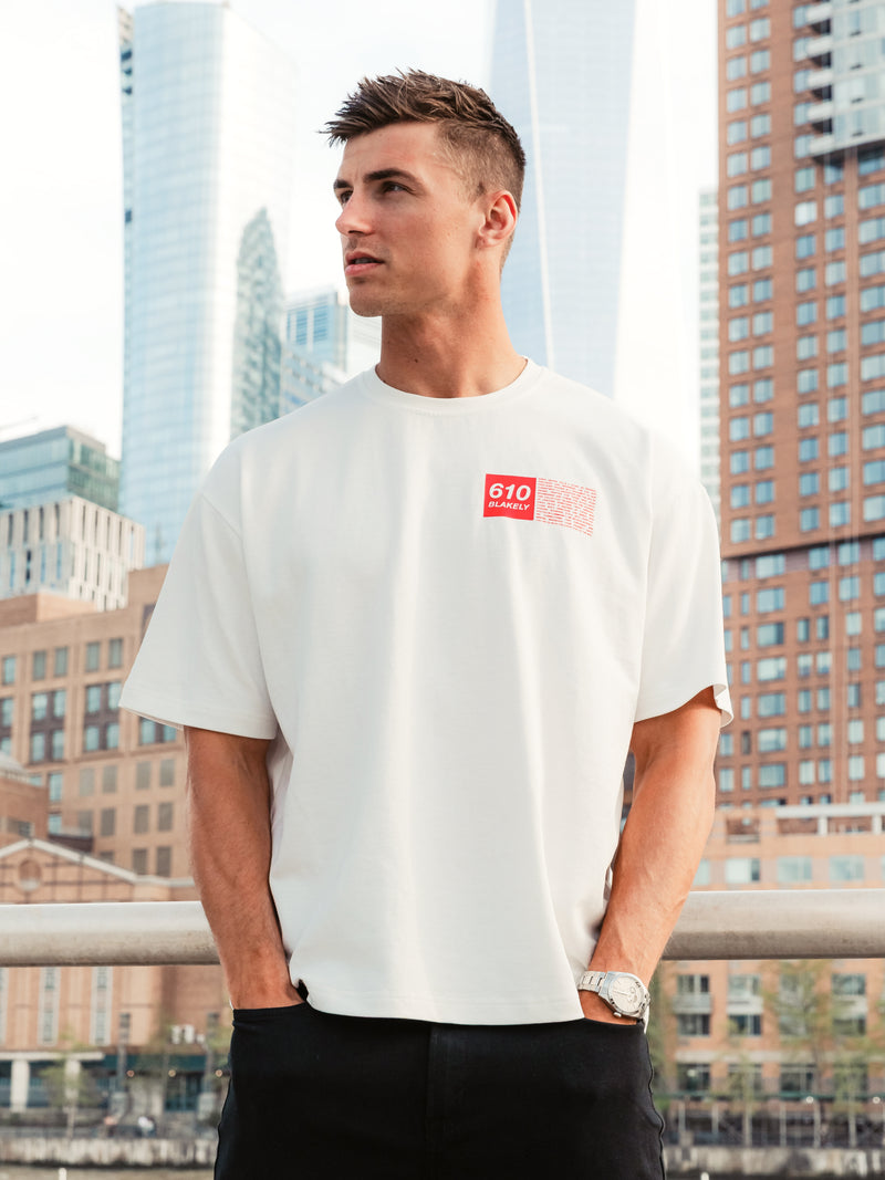 Tribeca 610 Unfitted T-Shirt - Bright White