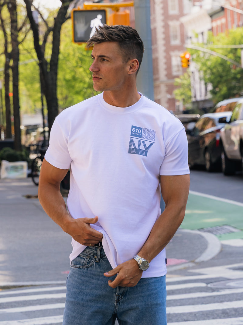 Brooklyn 610 Relaxed T-Shirt - White