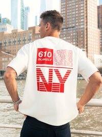 Tribeca 610 Unfitted T-Shirt - Strahlendes Weiß
