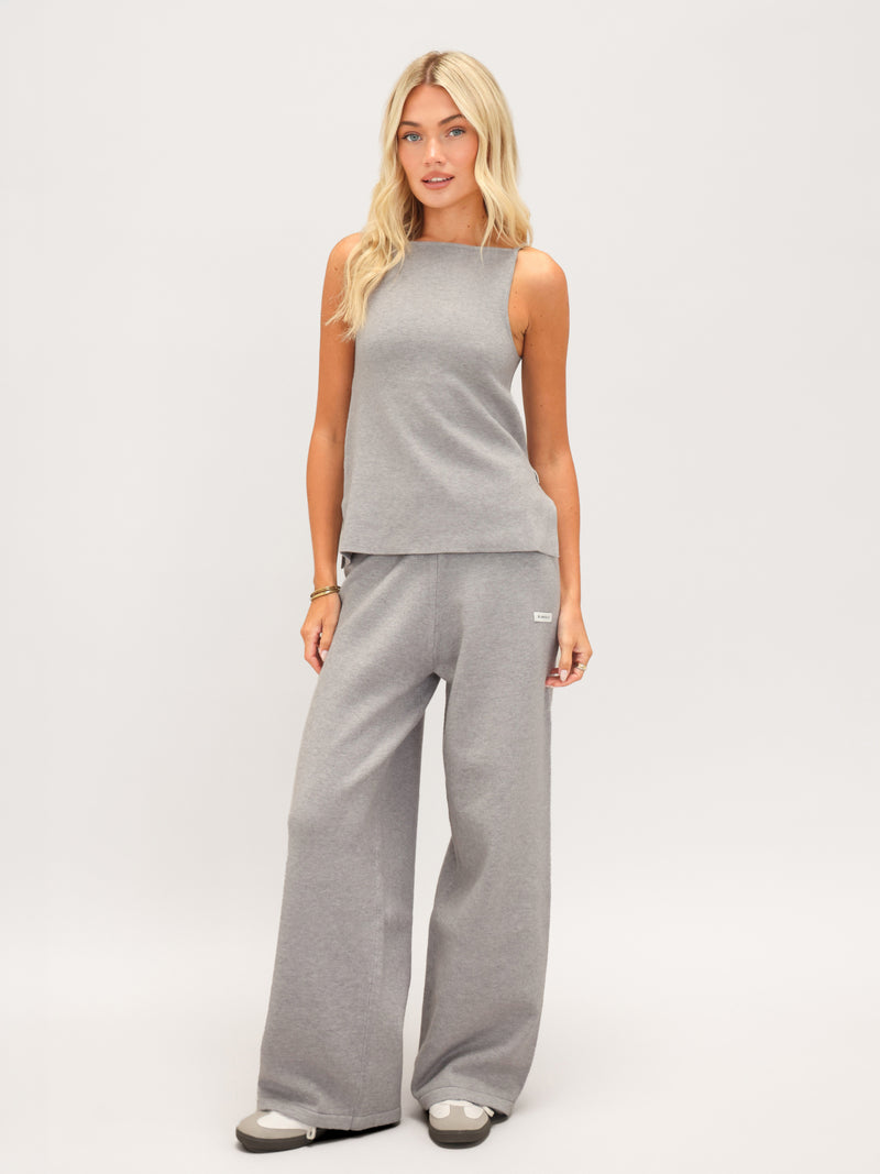 Layla Knitted Vest - Grise