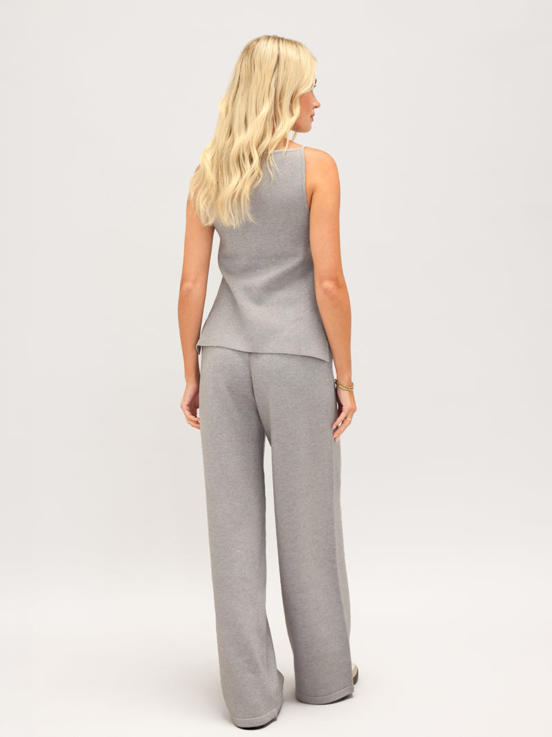 Layla Knitted Vest - Grise