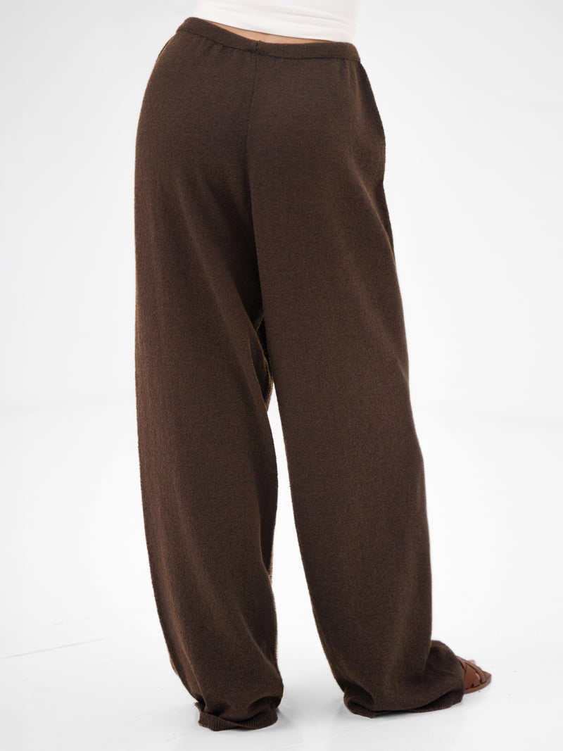 Mae Crochet Trousers - Braun