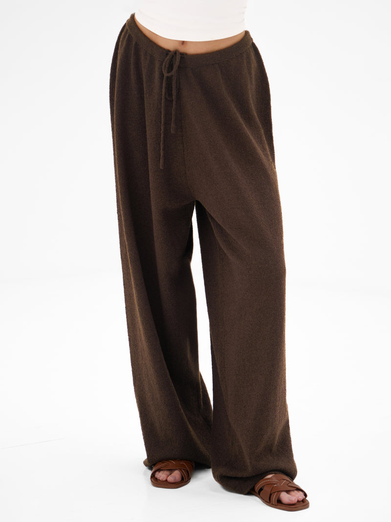 Mae Crochet Trousers - Braun
