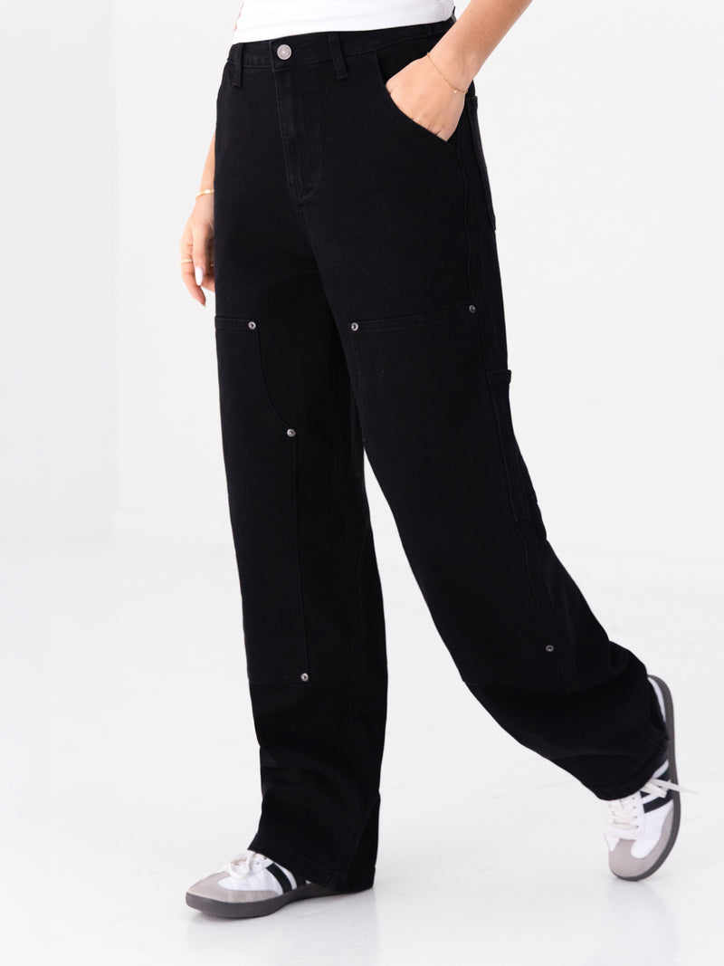 Blakely Carpenter Jeans - Zwart