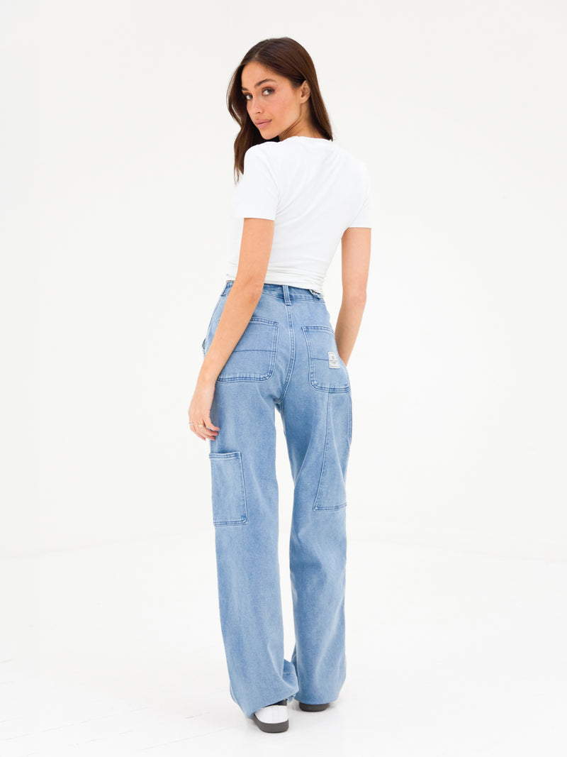 Blakely Carpenter Jeans - Hellblau