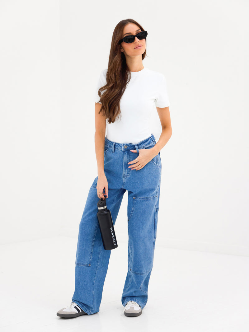 Blakely Carpenter Jeans - Klassisches Blau