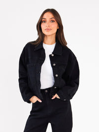 Blakely Denim Jacket - Black