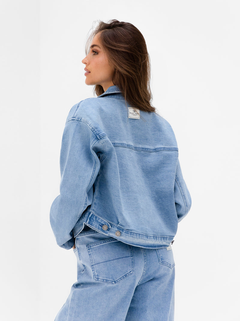 Blakely Denim Jacket - Hellblau