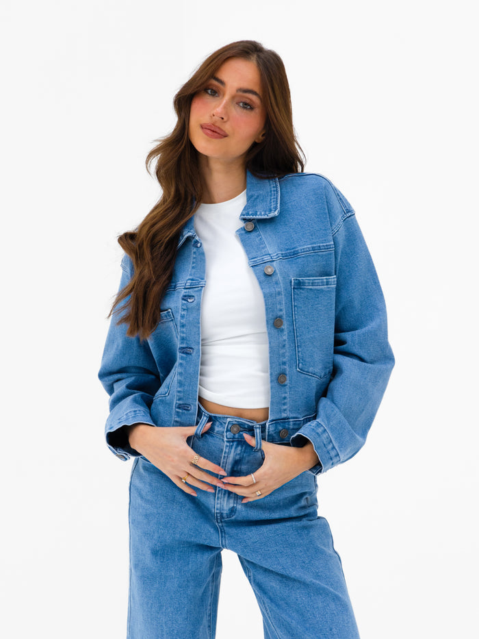 Blakely Denim Jacket - Classic Blue