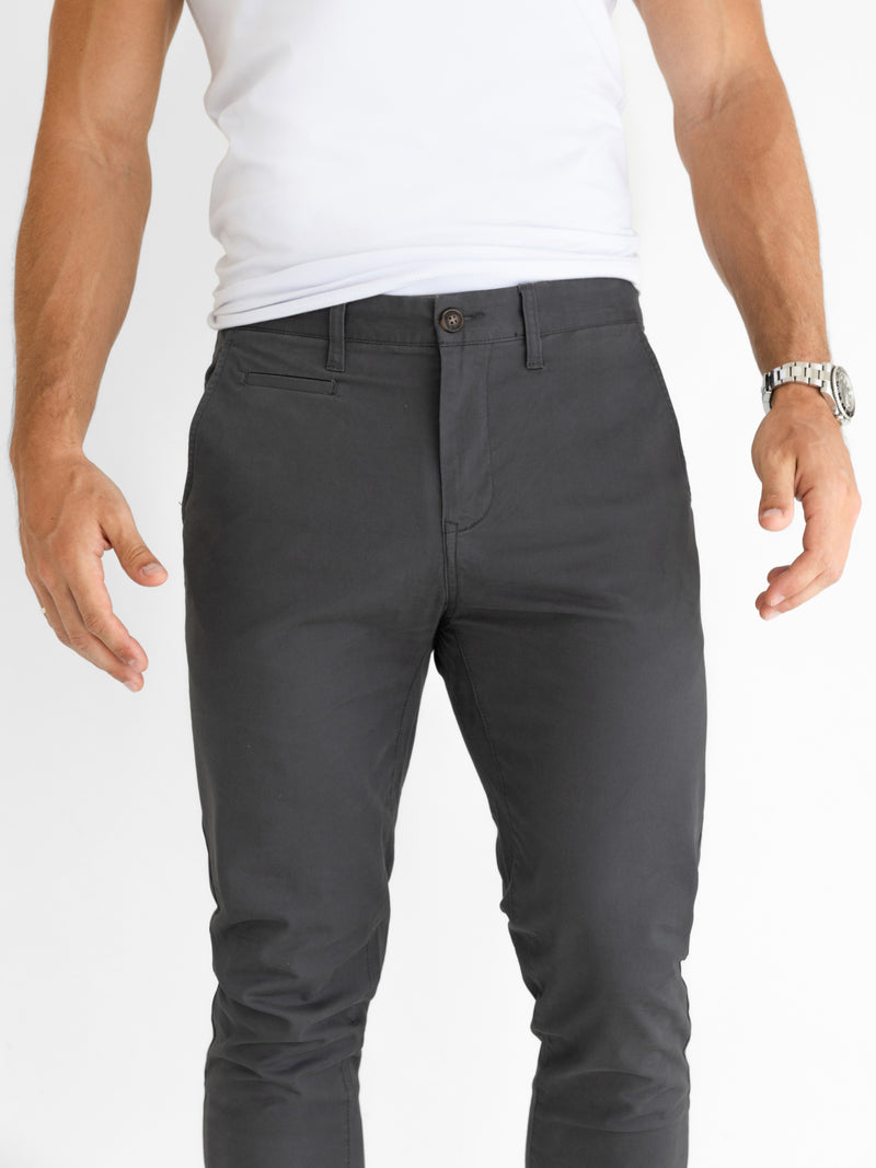 Stretch Chinos - Graphit