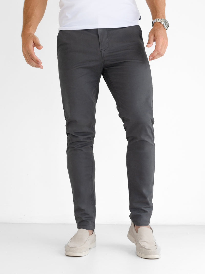Stretch Chinos - Graphit