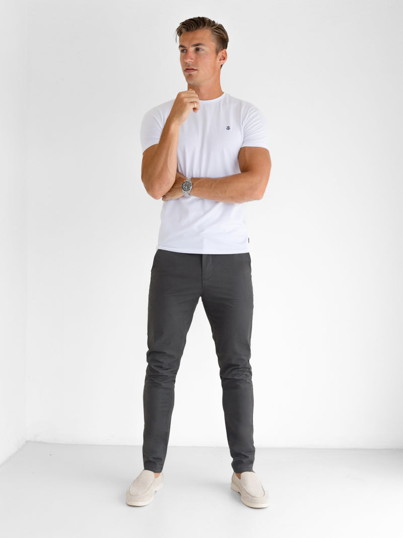 Stretch Chinos - Graphit