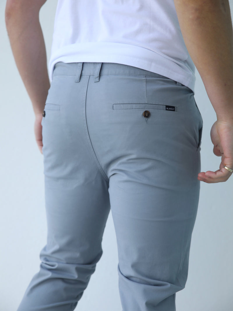 Stretch Chinos - Grey