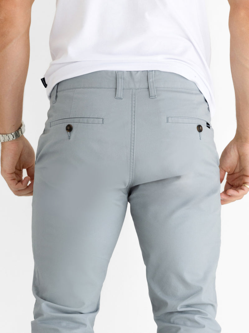 Stretch Chinos - Hellgrau