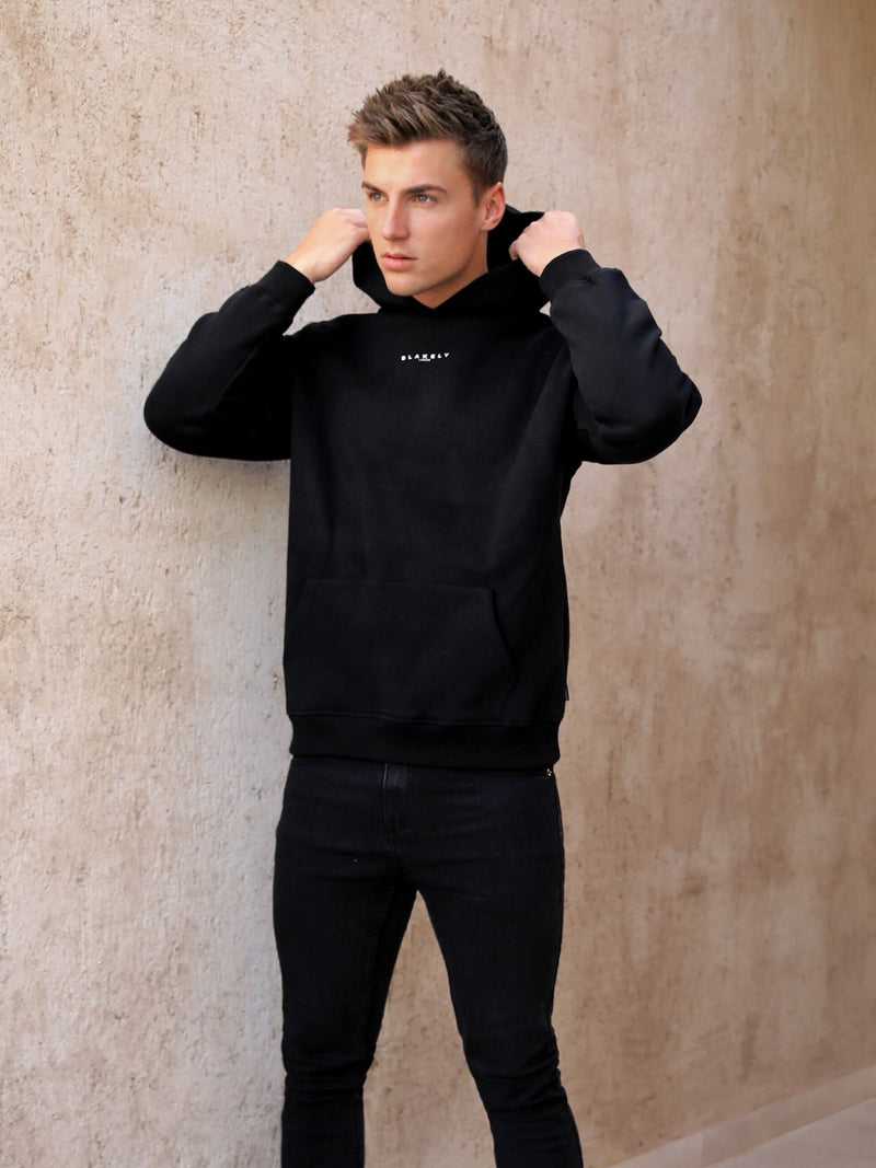 Evolved Lite Relaxed Hoodie - Black