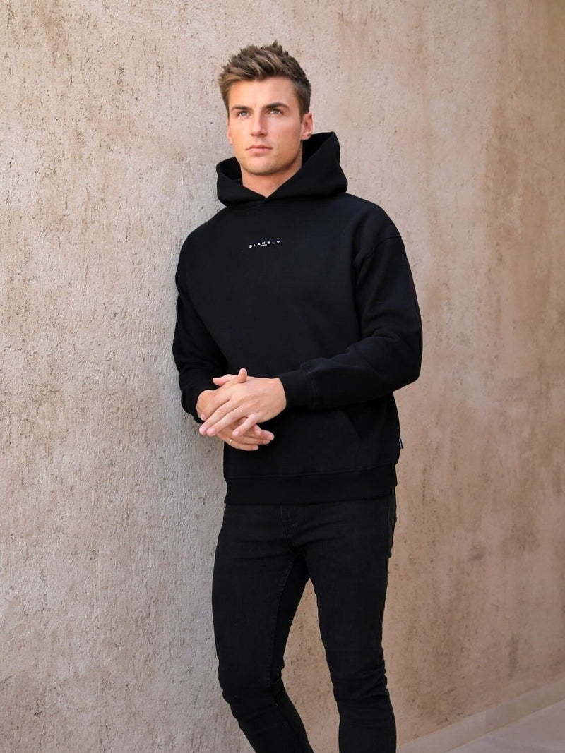 Evolved Lite Relaxed Hoodie - Black