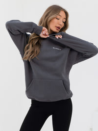 Series Oversized Hoodie - Charcoal