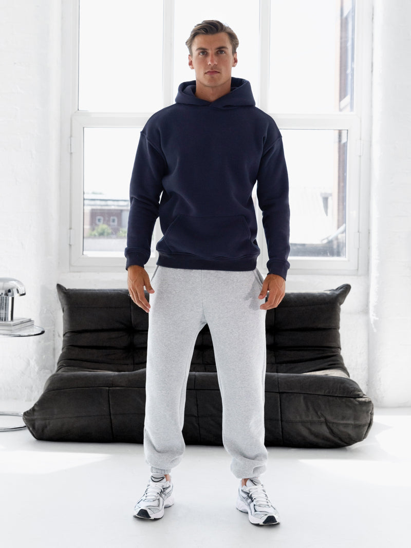 Blakely Basic Regular Fit Hoodie - True Navy