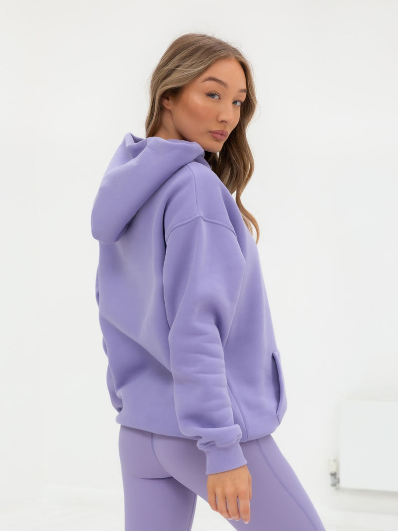 Lilac oversized hoodie best sale